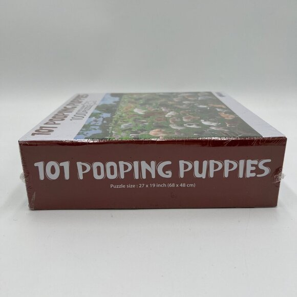 UT Brands 101 Pooping Puppies 1000 Piece Jigsaw Puzzle - Picture 5 of 5